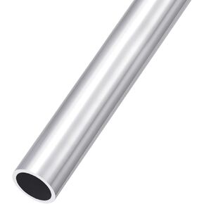 METALLIXITY 6063 Aluminum Tube (22mm OD x 18mm ID x 300mm L), Aluminum Round Tubing - for Home Furnishing, Machinery, DIY Handicraft