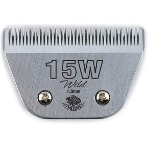 Furzone Detachable Blade - Size 10W Wide Blade 3/32", Made of Extra Durable Japanese Steel, Compatible with Most Andis, Oster, Wahl A5 Clippers