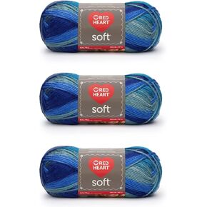 Red Heart Soft Yarn, Royal Blue - E728-9851