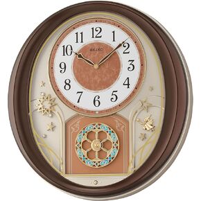 Seiko Melodies in Motion Wall Clock, Warm Summer Night