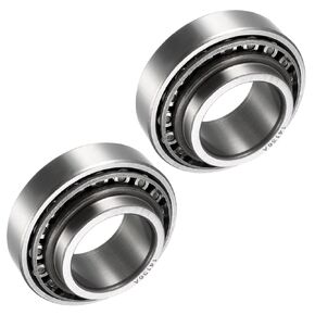 2pcs 11590/11520 Tapered Roller Bearing - [0.625 Inch x 1.6875 Inch x 0.5625 Inch] Chrome Steel Bearing Cone and Cup Set for Conveyor System Use