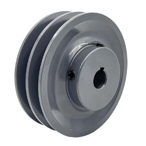 2AK44-5/8 Double Groove v Belt Pulley,4.25 inch Outside Diameter,5/8 inch Bore,Mechanical Pulleys Cast Iron for A AX 3L 4L V-Belts,2AK4458 Pulley