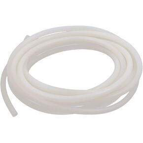 uxcell 4mm x 7mm Milky White Silicone Tube Water Hose Pipe 5 Meters Length