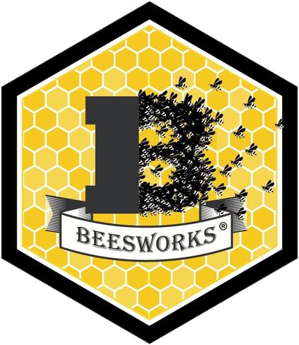 Beesworks® (6) 1oz White Beeswax Bars - Package of (6) 1oz Bars (6oz) - Cosmetic Grade. in Saudi Arabia
