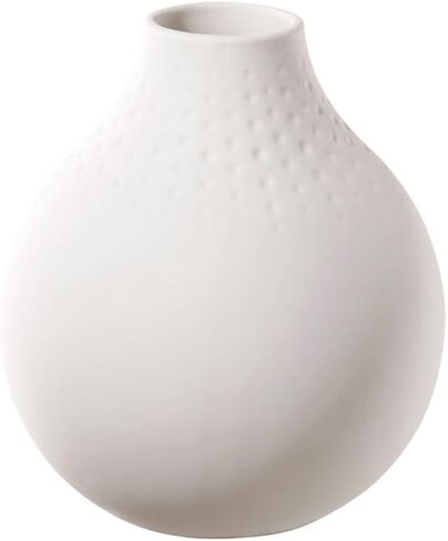 Villeroy & Boch Collier Noir Tall Vase : Carre, 4.5 in, Black in Saudi Arabia