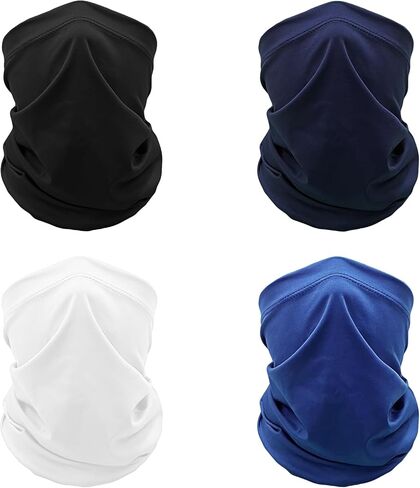 Neck Gaiter Face Mask Scarf Gator Sun Cooling Balaclava Versatile Bandana Cover UV Protection Headwear for Men Women in Saudi Arabia