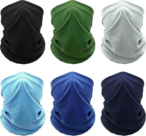 Neck Gaiter Face Mask Scarf Gator Sun Cooling Balaclava Versatile Bandana Cover UV Protection Headwear for Men Women in Saudi Arabia