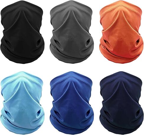 Neck Gaiter Face Mask Scarf Gator Sun Cooling Balaclava Versatile Bandana Cover UV Protection Headwear for Men Women in Saudi Arabia