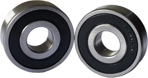 6302-2RS Double Rubber Seal Bearings 15x42x13mm, Pre-Lubricated and Stable Performance and Cost Effective, Deep Groove Ball Bearings in Kuwait