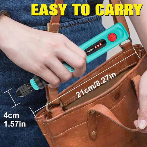 اف بي فيرا قلم نقش 20 واط مع 44 لقمة، اداة نقش كهربائية لاسلكية متعددة الوظائف بمنفذ USB لتصنع بنفسك وتلميع المجوهرات والزجاج والحجر والمعادن والبلاستيك والخشب in Kuwait