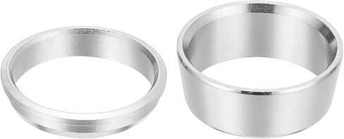 PATIKIL 6mm Tube OD 304 Stainless Steel Compression Tube Fitting Sleeve, 20 Pack Double Ferrule Ring Tubing Fitting Assortment Kit, Silver in Kuwait