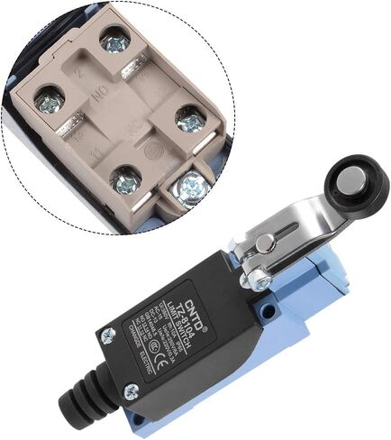 Uxcell 5 قطعة TZ-8104 الحد التبديل ذراع رافعة الأسطوانة 1NC + 1NO لمطحنة CNC مفتاح باب الطابعة ثلاثية الأبعاد in Saudi Arabia