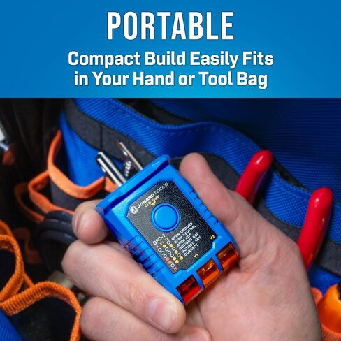 جونارد تولز VT-1100 كاشف الجهد الكهربائي غير المتصل، من 24 إلى 1000 فولت تيار متردد in Kuwait