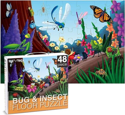 48-Piece Noahs Ark Jumbo Floor Puzzle for Kids Ages 3-5, Jigsaw Puzzle for Preschool, Kindergarten, Elementary School Classroom Learning Activities (2x3 ft) in Saudi Arabia