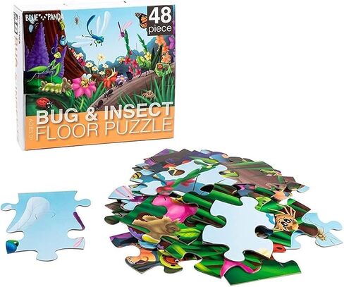 48-Piece Noahs Ark Jumbo Floor Puzzle for Kids Ages 3-5, Jigsaw Puzzle for Preschool, Kindergarten, Elementary School Classroom Learning Activities (2x3 ft) in Saudi Arabia