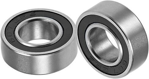 2 قطعة 687-2RS محمل كروي أخدود عميق-[7x14x5mm] محمل مزدوج مختوم للمعدات الصناعية والمحركات والآلات والفولاذ الكروم in Saudi Arabia