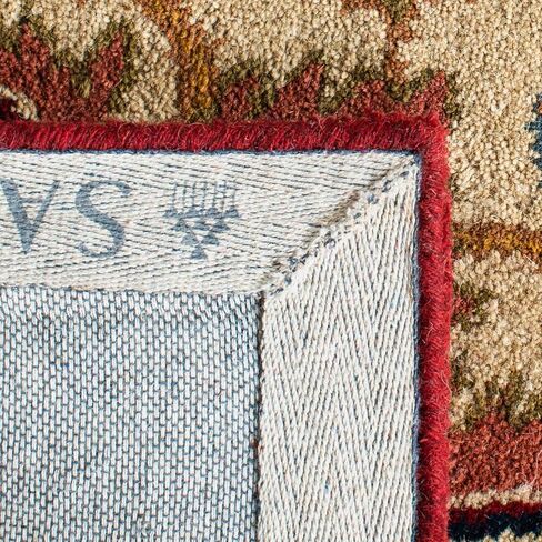 SAFAVIEH Classic Collection 9'6" x 13'6" Assorted / Red CL225A Handmade Traditional Oriental Premium Wool Area Rug in Saudi Arabia