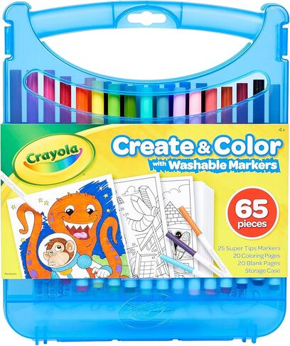 Crayola Twistables Colored Pencils Set (65ct), Kids Drawing Kit, Portable Art Case, Gifts for Kids Ages 4+ in Saudi Arabia
