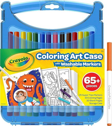 Crayola Twistables Colored Pencils Set (65ct), Kids Drawing Kit, Portable Art Case, Gifts for Kids Ages 4+ in Saudi Arabia