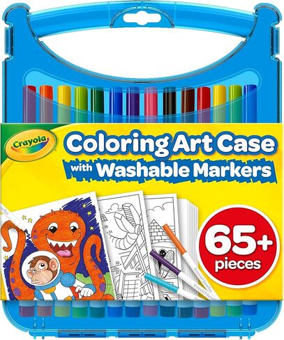 Crayola Twistables Colored Pencils Set (65ct), Kids Drawing Kit, Portable Art Case, Gifts for Kids Ages 4+ in Saudi Arabia