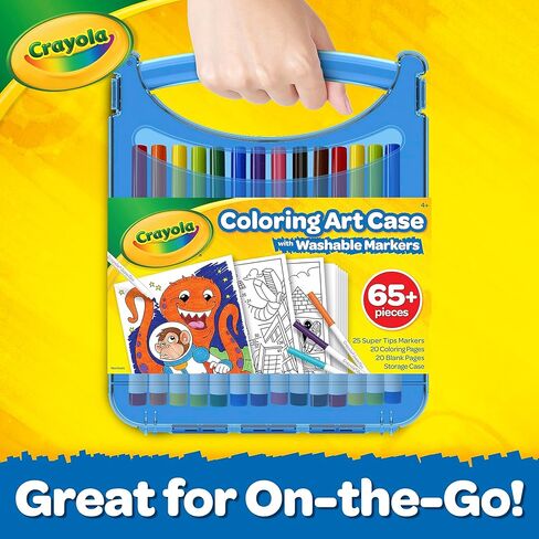 Crayola Twistables Colored Pencils Set (65ct), Kids Drawing Kit, Portable Art Case, Gifts for Kids Ages 4+ in Saudi Arabia