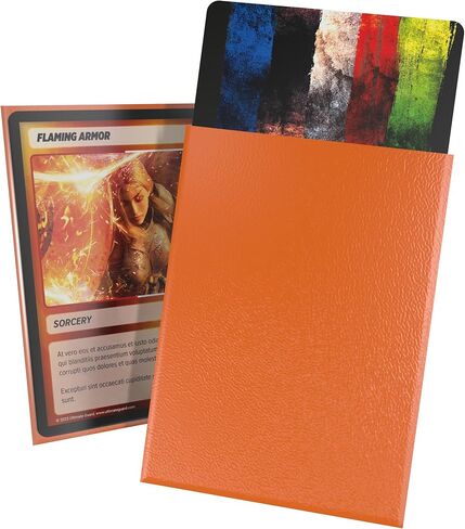 أكمام بطاقات خارجية Ultimate Guard Cortex، 100 أكمام TCG ذات حجم قياسي، 66 × 91 مم، ظهر أرجواني، لمسة نهائية لامعة، خالية من PVC والأحماض، وضوح عالي in Kuwait