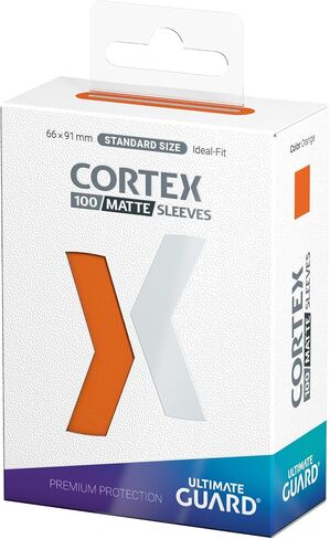 أكمام بطاقات خارجية Ultimate Guard Cortex، 100 أكمام TCG ذات حجم قياسي، 66 × 91 مم، ظهر أرجواني، لمسة نهائية لامعة، خالية من PVC والأحماض، وضوح عالي in Kuwait