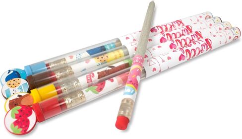 Scentco Spring Smencils (2 Pack) - HB #2 Scented Pencils, 5 Count, Gifts for Kids, School Supplies, Classroom Rewards, Easter day in Kuwait
