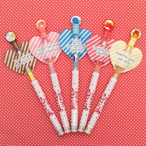 Scentco Spring Smencils (2 Pack) - HB #2 Scented Pencils, 5 Count, Gifts for Kids, School Supplies, Classroom Rewards, Easter day in Kuwait