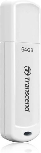 Transcend ‎TS64GJF730 64GB JetFlash 730 USB3.1 Flash Drive, White in Saudi Arabia