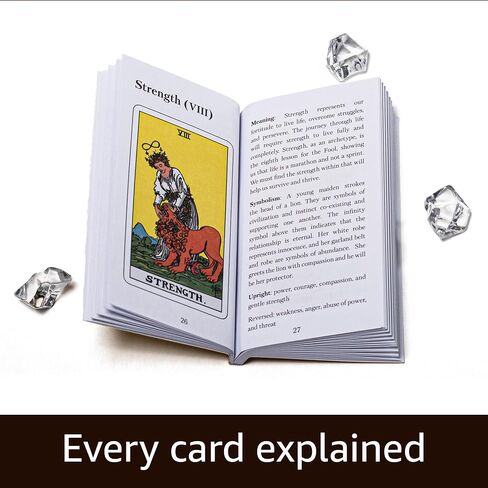 Cartas De Tarot Originales, Cartas Del Tarot En Espanol, Cartas Del Tarot De Las Brujas Con Guia para Principiantes, Alternativa A La Baraja De Tarot Rider Waite in Kuwait