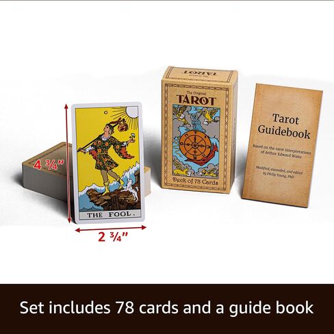 Cartas De Tarot Originales, Cartas Del Tarot En Espanol, Cartas Del Tarot De Las Brujas Con Guia para Principiantes, Alternativa A La Baraja De Tarot Rider Waite in Kuwait
