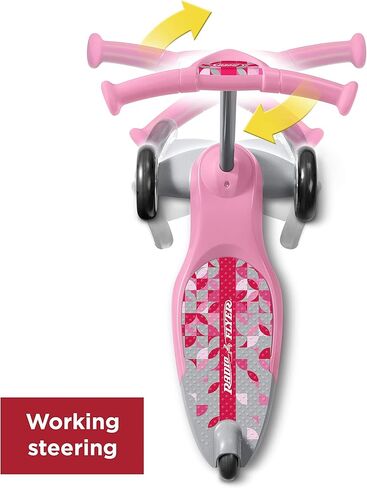 Radio Flyer My 1st Scooter, Kids and Toddler 3 Wheel Scooter, Pink Kick Scooter, For Ages 2-5 Years (Amazon Exclusive) in Kuwait