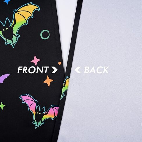 ستائر فراميكس الهالوين لغرفة المعيشة، ستائر نافذة الخفافيش بطول 84 بوصة لوحتين، ستائر معالجة النوافذ التفاعلية للأشعة فوق البنفسجية، ستائر جيب قضيب التعتيم لديكور حفلات الهالوين، 52 بوصة عرض × 84 بوصة طول، أسود in Kuwait