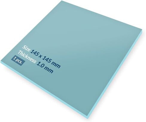 ARCTIC TP-2 (APT2560): Economic Thermal Pad, 145 x 145 x 0.5 mm (1 Piece) - Thermal pad, Excellent Heat Conduction, Low Hardness, Ideal Gap Filler, Easy Installation, Safe handling - Blue in Saudi Arabia
