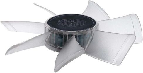 Cooler Master JetFlo 120 - POM Bearing 120mm Blue LED High Performance Silent Fan for Computer Cases, CPU Coolers, and Radiators in Saudi Arabia