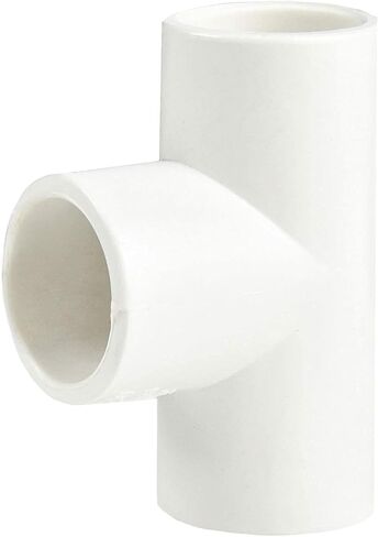 5pcs 1.5In 3-way Tee Elbow PVC Pipe Fittings Coupling Adapter-(Socket x Socket x Socket) Schedule 40, Easy to Install, and High Tensile for Home or Industrial Use pack of 5(5, 1 1/2") in Saudi Arabia