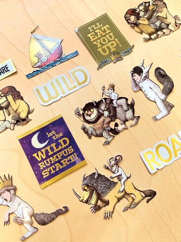 Paper House Productions Where the Wild Things Are 24-Piece Scrapbook Die-Cut Foil Accent Sticker Pack in Saudi Arabia