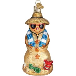 Old World Christmas Sand Snowman