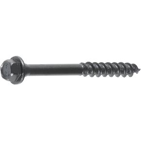 FastenMaster FMTLOK08-12 TimberLOK Heavy-Duty Wood Screw, 8 Inches, 12-Count,Black