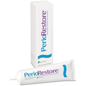 Perio Restore Gel 3 Ounce Tube; 1.7% Hydrogen Peroxide Oral Cleansing Treatment Gel. Mint Flavor