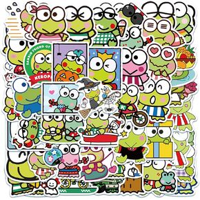 Kuromi Stickers Pack 50Pcs, Cannity Cute Kawaii Stickers for Water Bottles Laptop Scrapbook Journaling Waterproof Vinyl Decals Japanese Anime Stickers for Kids Teens Adults