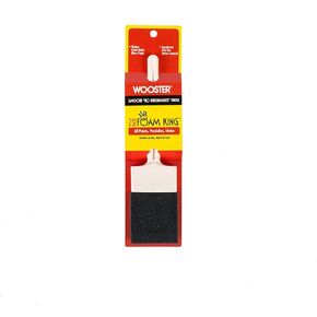 Wooster Brush 3103-1 1/2, 1-1/2-Inch 3103-1-1/2 Foam King Paintbrush, White