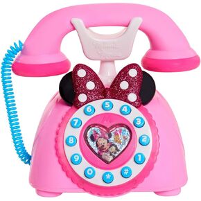 Minnie's Happy Helpers Rotary Phone, Styles May Vary, Officially Licensed Kids Toys for Ages 3 Up by Just Play