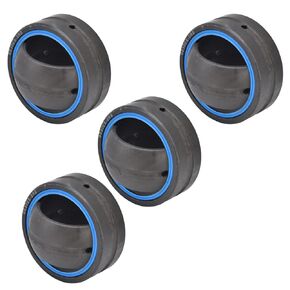 Spherical Bearing, Deep Grooved Ball Bearings Surface Even Hardness Durable Easy Installation for Equipment(GE30ES-2RS)