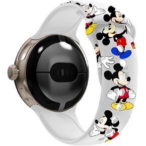 Cartoon Mouse Theme Bands Compatible With Google Pixel Watch 2 and Google Pixel Watch 1