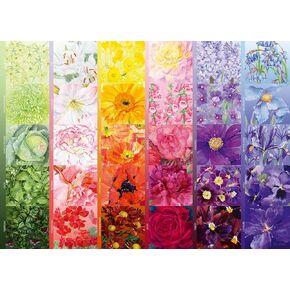 Ravensburger Gardener's Palette-1000 Piece Jigsaw Puzzle, White