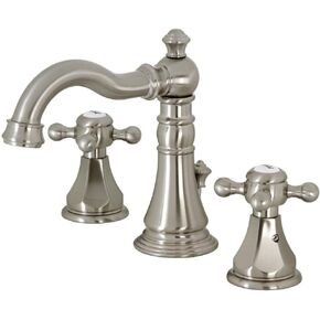 Kingston Brass FSC1978BX Metropolitan Widespread Bathroom Faucet, Brushed Nickel,11 x 5.19 x 6
