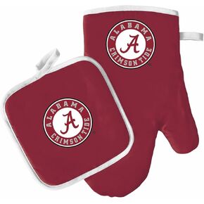 Pro Specialties Group Alabama Crimson Tide Oven Mitt/Pot Holder Set, SG_B06VVGZCBF_US