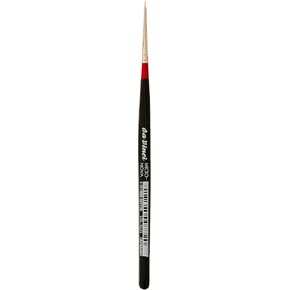 da Vinci Watercolor 4210 Watercolor Brush, Black 4 Each